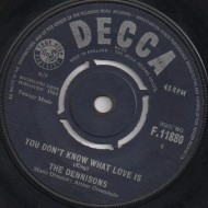 DENNISONS, THE - Walking The Dog / You Don't Know What Love Is