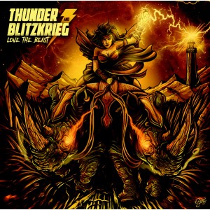 THUNDER & BLITZKRIEG - Love The Beast (amarillo)